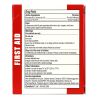 First Aid and Burn Cream .9gram, 25 Packets Per Box