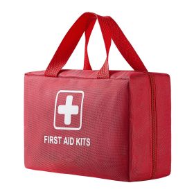 First Aid Kit -500 Pieces, 600D Nylon Large Survival First Aid Bag