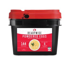 ReadyWise Powdered Eggs (6 pouches In each bucket)- 144 Total Servings