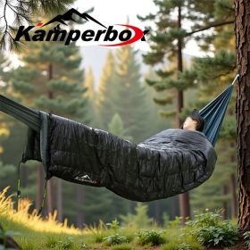 Kamperbox Hammock Blanket (Color: black)